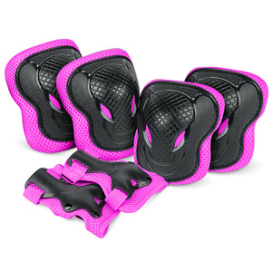 Combinaison de <span class=keywords><strong>protection</strong></span> pour sports de plein air pour enfants DEV, vélo d'équilibre, ski, protections pour les genoux, les coudes et les poignets, genouillères en <span class=keywords><strong>mousse</strong></span> de polyester - Product Image 3