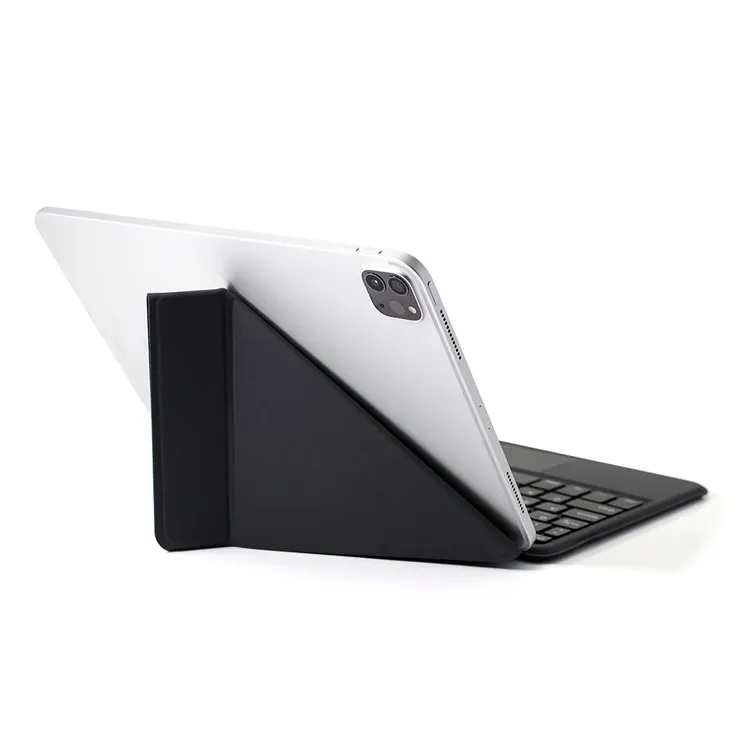 Teclado magnético universal ultra fino, capa para tablet com teclado sem fio para microsoft huawei samsung ipad pro