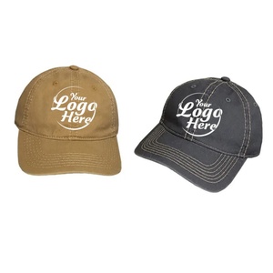 Trendy <b>Waterproof</b> Cotton 6-Panel Dad Hat High Quality Sporty Baseball <b>Cap</b> for Men & Women Wholesale - Product Image 3