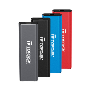 Topdisk PM50C SSD M2 <span class=keywords><strong>M</strong></span>.<span class=keywords><strong>2</strong></span> NVME 1TB basato su USB3.1 Gen2 type-c ad altissima velocità - Product Image 1