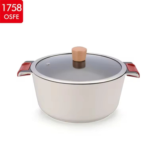 Poêle à oeufs à induction en aluminium moulé sous pression avec manche en bois - Product Image 5
