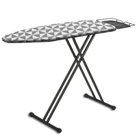 Planche à repasser européenne pliable, résistante aux brûlures et aux taches, de type vertical, pour usage domestique et dans les armoires