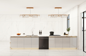 Tủ bếp 2025 hiện đại phong cách Châu Âu đồ nội thất một cửa giải pháp hạt Hội Đồng Quản trị nhà bếp lưu trữ tủ tủ - Product Image 4