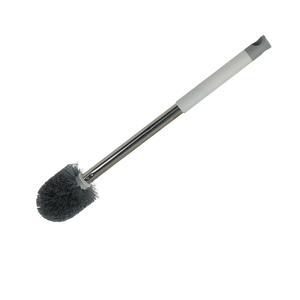 מברשת אסלה איכותית עם זיפי PET לניקוי יעיל של חדרי אמבטיה, מברשת ניקוי אסלה עם ידית פלדה, סט מברשות אסלה עמידות - Product Image 3