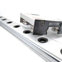 OSGR20 OSGR25 Rouleau externe à double axe en alliage d'aluminium Rail de guidage linéaire à grande vitesse Curseur de rail coulissant OSG20 OSG25 OSG30 OSG40