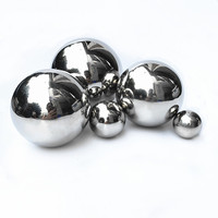 Sphère creuse en acier inoxydable SS304 de 80 mm, polie miroir, grande boule métallique creuse