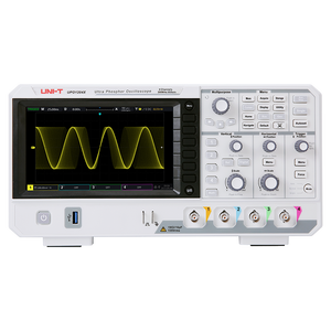 UNI-T ออสซิลโลสโคปสำหรับจัดเก็บข้อมูลแบบดิจิตอล UPO1204X-E UPO1204X UPO1104X 4ช่อง USB 100m 200MHz UPO1104ออสซิลโลสโคปแบบ UPO1104X - Product Image 4