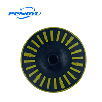 Disque à poils industriels de 4,5 pouces de qualité supérieure # Disque abrasif 80 haute dureté grain 50, 25 mm, pour polisseuse métallique à montage OEM