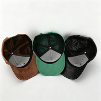 Casquette de baseball en daim personnalisée, broderie 3D multi-lignes, logo sur plusieurs côtés, style urbain décontracté, vente en gros OEM