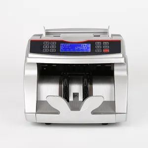 Contador de dinero con pantalla LCD UV/MG 2816, máquina contadora de moneda