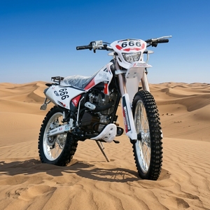 Saimo Petrol Dirt Bike with 4-Stroke Air-<b>Cooled</b> Engine Start 80km/h Speed - Product Image 1