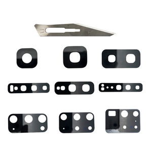 Verre de l'objectif de la caméra arrière pour <span class=keywords><strong>Samsung</strong></span> <span class=keywords><strong>S10</strong></span> 5G S10e S20 FE S20 S21 S9 Plus Ultra Moto Ultra Connecteur Câbles flexibles pour téléphone portable - Product Image 2