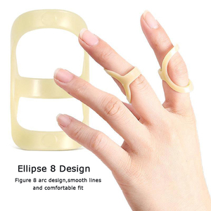 Férula de protección articular para dedos, 7 Uds., gran oferta, Color Beige, para manos de ratón, férula para <span class=keywords><strong>pulgar</strong></span> - Product Image 6