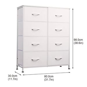 Stainless Steel Bedliving Room <b>Cabinet</b> Fabric Dresser Modern High Quality Bedroom Furniture - Product Image 3