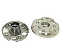 Accouplement flexible en aluminium sur mesure OEM, usiné CNC, usinage par électroérosion à fil, anodisé, pour équipement de transmission de moteur