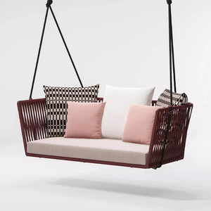 Fauteuil suspendu en rotin personnalisable haut <span class=keywords><strong>de</strong></span> gamme pour jardin, terrasse et cour, idéal pour se prélasser au <span class=keywords><strong>soleil</strong></span> - Product Image 4