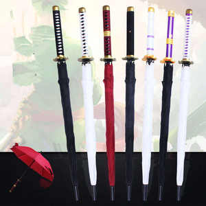 Cacciatrice di demoni: Kimetsu no Yaiba luffy Zoro estate Anime lungo ombrello spada <span class=keywords><strong>Cosplay</strong></span> Prop Comic Con Prop Prop - Product Image 1