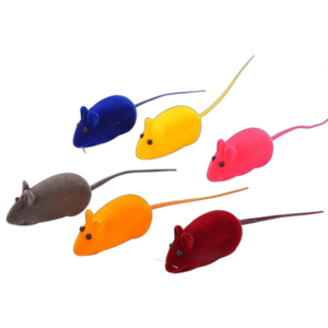 Çevre dostu vinil spor stil interaktif Pet oyuncak kauçuk vinil Squeak fareler için kedi ve köpek akın Bite fare oyuncak - Product Image 5