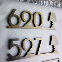 Lettres en métal 3D personnalisées pour la publicité, logo lumineux intérieur/extérieur, enseigne de magasin, résistant à l'eau, respectueux de l'environnement