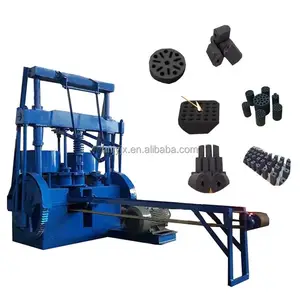 Industrial honeycomb carbon rod coal briquette machine/Superb brand stamping type coal charcoal briquetting machine price