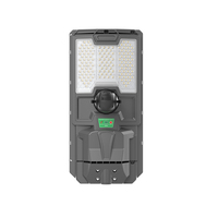 Caméra de surveillance CCTV à prix abordable, capteur IP65, télécommande, 800W/1200W, lampadaire solaire intégré pour extérieur