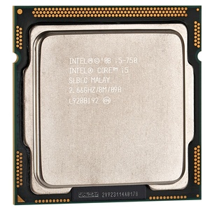 Intel Core i5 750プロセッサ用オリジナル2.66GHz8MBキャッシュLGA1156デスクトップI5-750 CPU