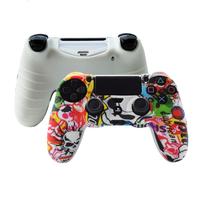 Housse de protection pour manette de jeu, coque de protection en silicone souple pour PS4 Playstation 4, accessoires de jeu