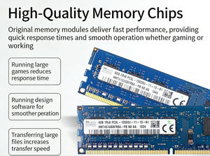 <span class=keywords><strong>DDR3</strong></span> 4GB 2Rx8 PC3L-12800U SK 데스크탑 메모리 램 저렴한 가격 테스트 완료 중고 램 메모리아 컴퓨터 부품 데스크탑용 HMT451U6BFR8A-PB - Product Image 3