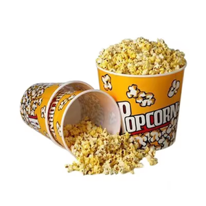 Logo personnalisé Emballage alimentaire Repas pour enfants Célèbre Biscuit Poulet frit Ailes de rôti Seau en papier Côtés pépites Boîte à pignon - Product Image 4