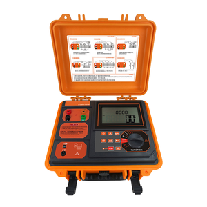 Medidor de Resistencia de Tierra y Resistividad del Suelo S480, Más Vendido, Prueba de Voltaje CA 220v, IP55, 1 Año de Garantía, Original - Product Image 1