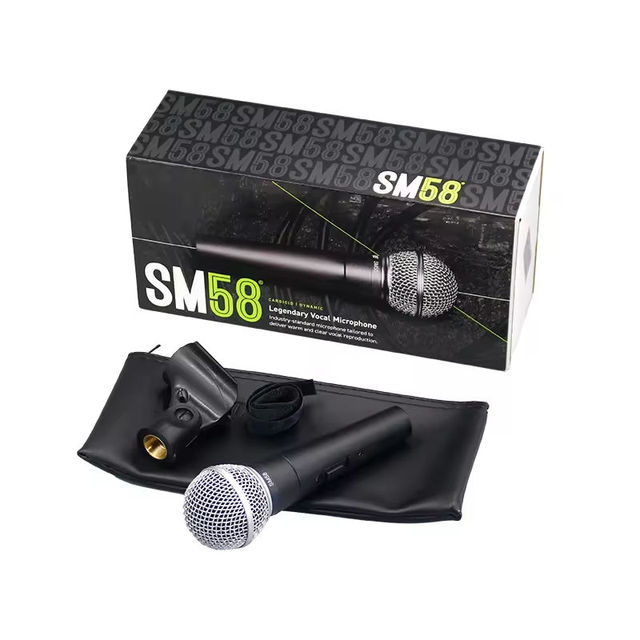 SM58LC Wired Microphone KTV Stage Microphone Classic Vocals K Song Professional Handheld Microphone Speaker Accessories