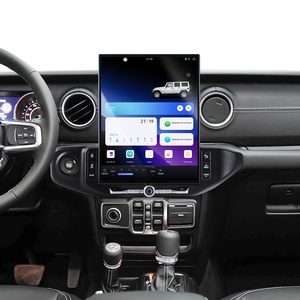 Autoradio Android à grand écran de 16,2 pouces pour Jeep Wrangler JL 2018, navigation GPS multimédia, autoradio Carplay, mise à niveau du moniteur - Product Image 1