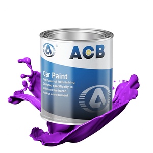 สีรถยนต์โพลียูรีเทน 1K 2K อะคริลิก สำหรับงานเคลือบมืออาชีพ ผู้ผลิตสีรถยนต์ สีเคลือบเงาสูง - Product Image 1