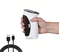 Dynamomètre numérique de force de préhension de la main, testeur de force des doigts, alimenté par batterie rechargeable USB