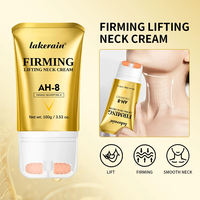 Crème raffermissante pour le cou AH-8 avec rouleaux de massage, réduit les rides, les ridules et le double menton, anti-âge