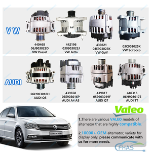 Valeo 028903028D 028903028DV 0289030253 12vオルタネーター0289030254 028903025A 028903026N 028903028DオルタネーターVWゴルフ用 - Product Image 3