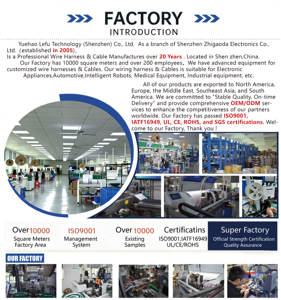 Fiação Automotiva Personalizada Certificada GH ZH PH XH MOLEX Dupont SUR 0.8 1.0 1.25 1.5 2.0 2.54mm Pitch - Product Image 4