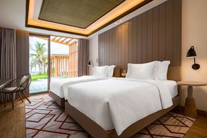 SHIYI Marriott Hoteles Venta al por mayor Muebles de <span class=keywords><strong>hotel</strong></span> Habitación de invitados Armario Base de cama Cabecero Sillas Sofá Muebles de dormitorio de <span class=keywords><strong>hotel</strong></span> - Product Image 4