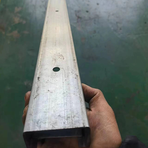 Poste de metal para viñedo con acero galvanizado, poste de extremo de enrejado resistente para vid y huerto - Product Image 6