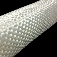 Matériau résistant à la chaleur 800g/m2 fibre de verre tissé Roving E verre armure toile renforcer pour bateaux planches de surf