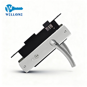 Cerradura de Embutir Wellone 6085, 240*135mm, Aleación de Zinc SN, Placa de Cubierta Universal, Distancia entre Ejes de 60mm, 5 Llaves, Duradera, Antirrobo, ANSI Grado 1 - Product Image 1