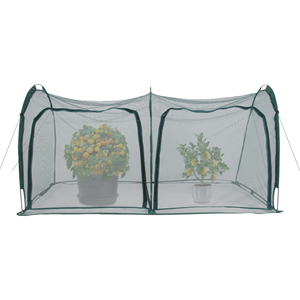 Flexible Net <strong>Grow</strong> <strong>Tunnel</strong> - Garden Greenhouse Mesh Cover <strong>Grow</strong> House Cloche for Protecting Fruit Vegetables Plants Cultivation - Product Image 2