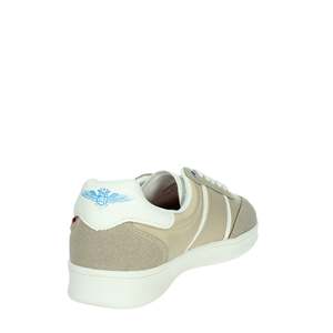 Zapatillas Marina Militare Uomo MM2229 Blancas y Azules de Lona, Calzado Moderno - Product Image 3