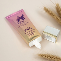 Tube souple en plastique personnalisé pour crème mains, visage et corps, finition brillante ou mate, contenances 15ml, 20ml, 30ml
