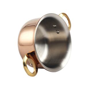 Olla de Acero Inoxidable Mini Tri-Ply, Cacerola de Gran Capacidad Compatible con Inducción - Product Image 4