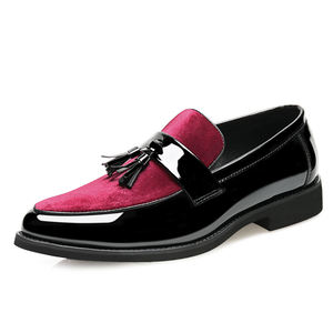 Mocassins Brogue Homme en Cuir PU Légers et Imperméables avec Soutien de la Voûte Plantaire – Chaussures Habillées pour l'Automne, Idéales pour les Affaires, les Mariages et le Bureau - Product Image 1