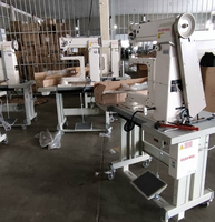 Machine à coudre industrielle CS8900 à colonne incurvée rotative à 360 degrés, alimentation combinée, tête haute, pour travaux lourds - Fabricant d'équipements de couture