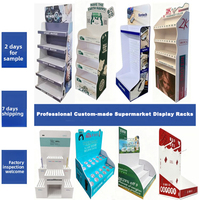 Présentoirs en plastique pour supermarchés et grands magasins, en panneaux de mousse PVC