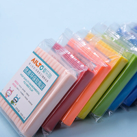 Argile polymère Ailto 125g, 49 couleurs, petits blocs, argile à cuire au four pour la modélisation et la création de bijoux DIY