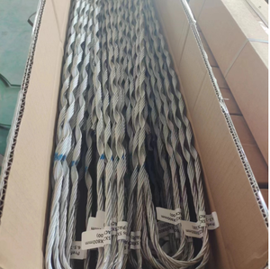 Nhà Máy Cung Cấp Adss Cáp Hợp Kim Nhôm Căng Thẳng Preformed Dây Que Trên Không Fibre Căng Thẳng Quang Chàng Grip Cho 4G Wifi Cho FTTH - Product Image 5